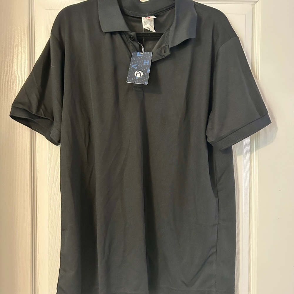 Men's Gray Polo Shirt
